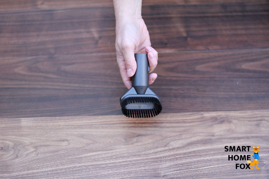 The extra hard brush